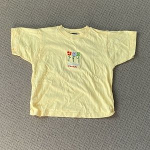 Child Yellow 6x Montreal Canada Embroidered T-Shirt